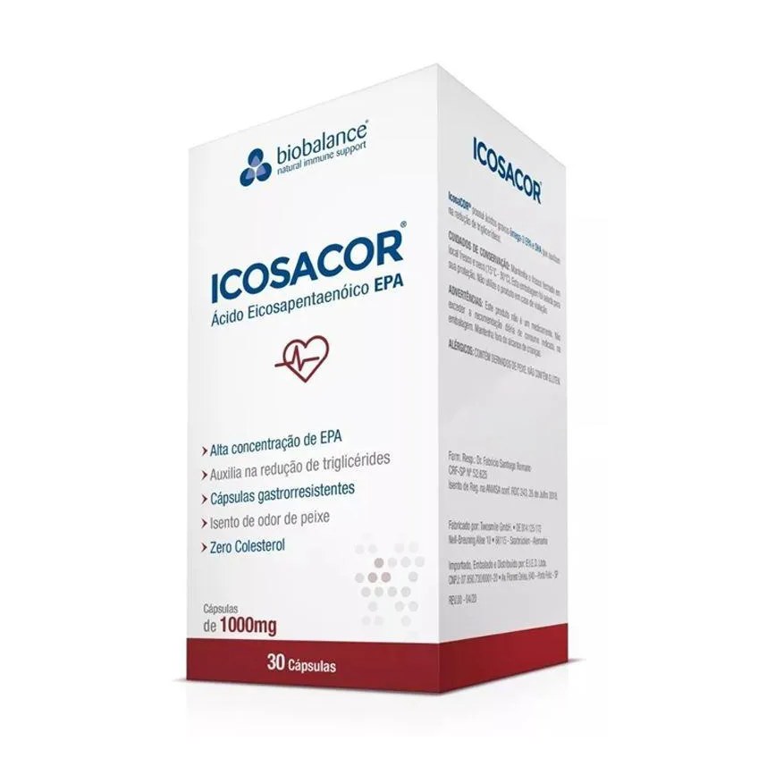 Icosacor 30 cápsulas 1000mg