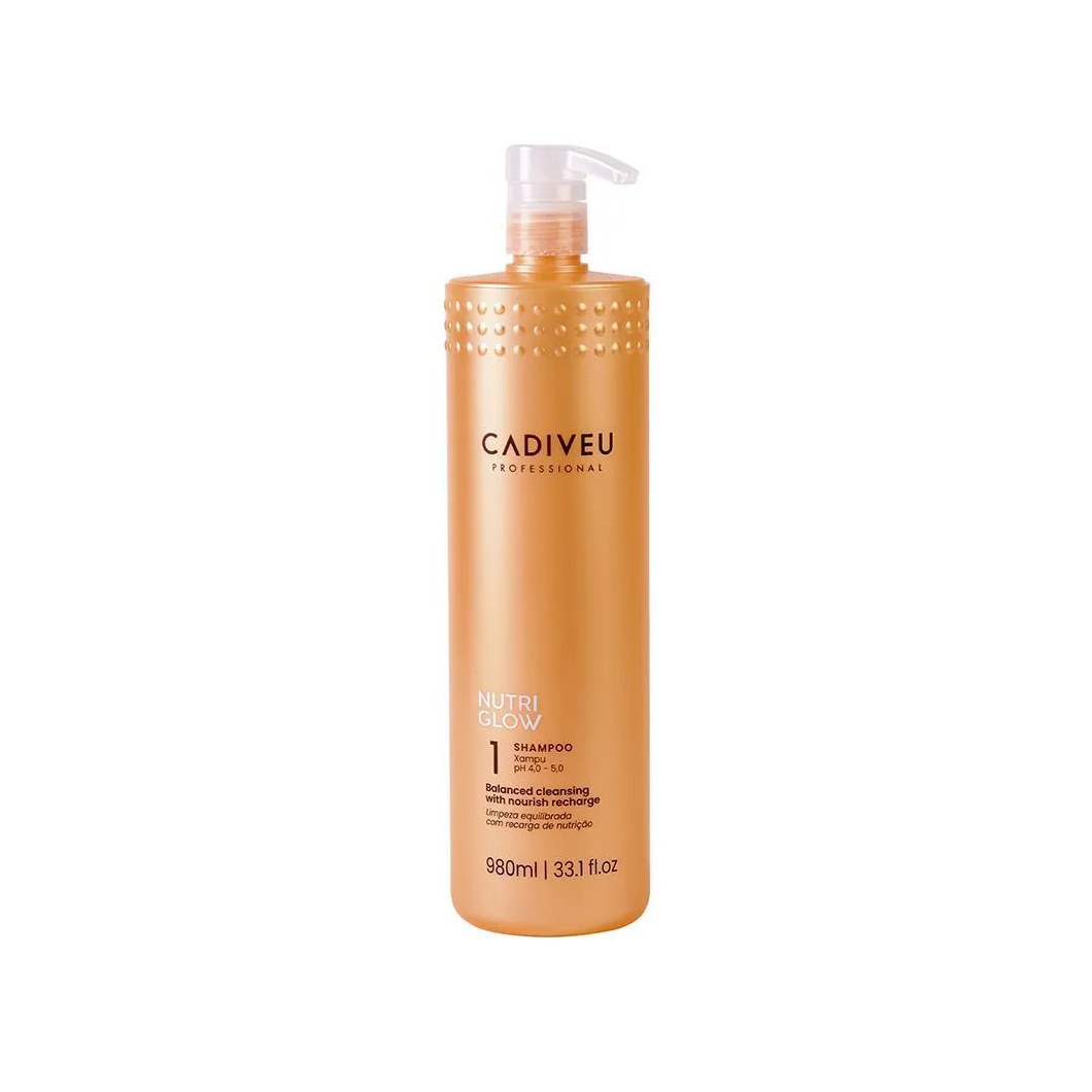 Shampoo Cadiveu Nutri Glow Reposição Lipídica 980ml