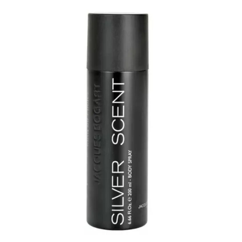 Desodorante Corporal Spray Jacques Bogart Paris Silver Scent Masculino 200ml