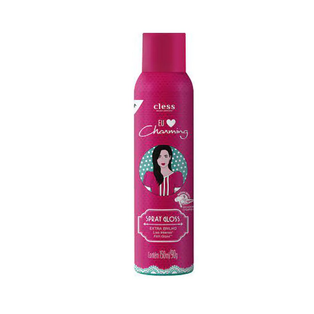 Gloss Extra Brilho Eu Amo Charming Spray 150ml