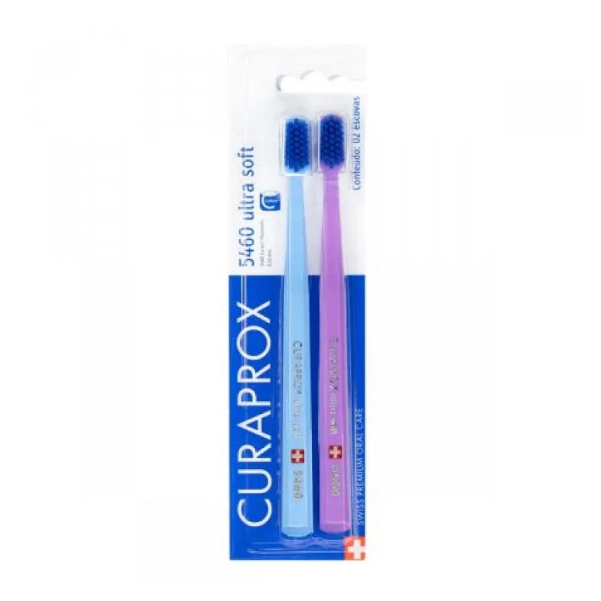 Ultra Soft Duo Especial Edition Cs5460d Cores Sortidas Curaprox - Escova Dental - 2 Un