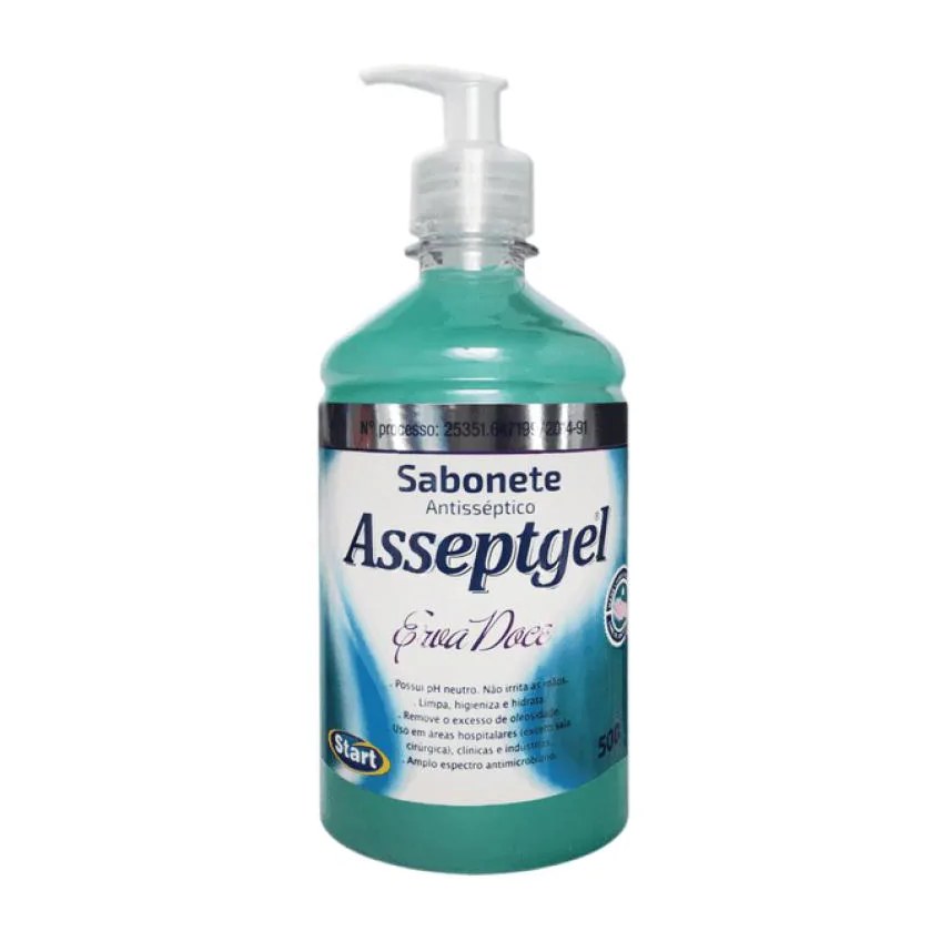 Sabonete Asseptgel Antisséptico 500ml