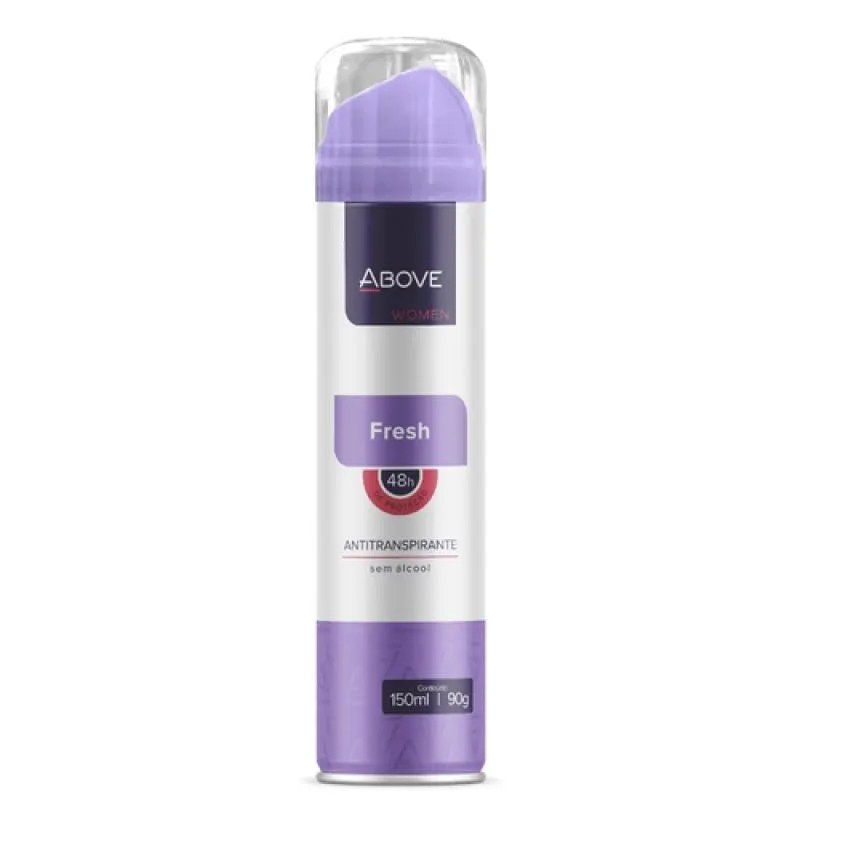 Desodorante Antitranspirante Aerosol Above Women Fresh 48h 150ml