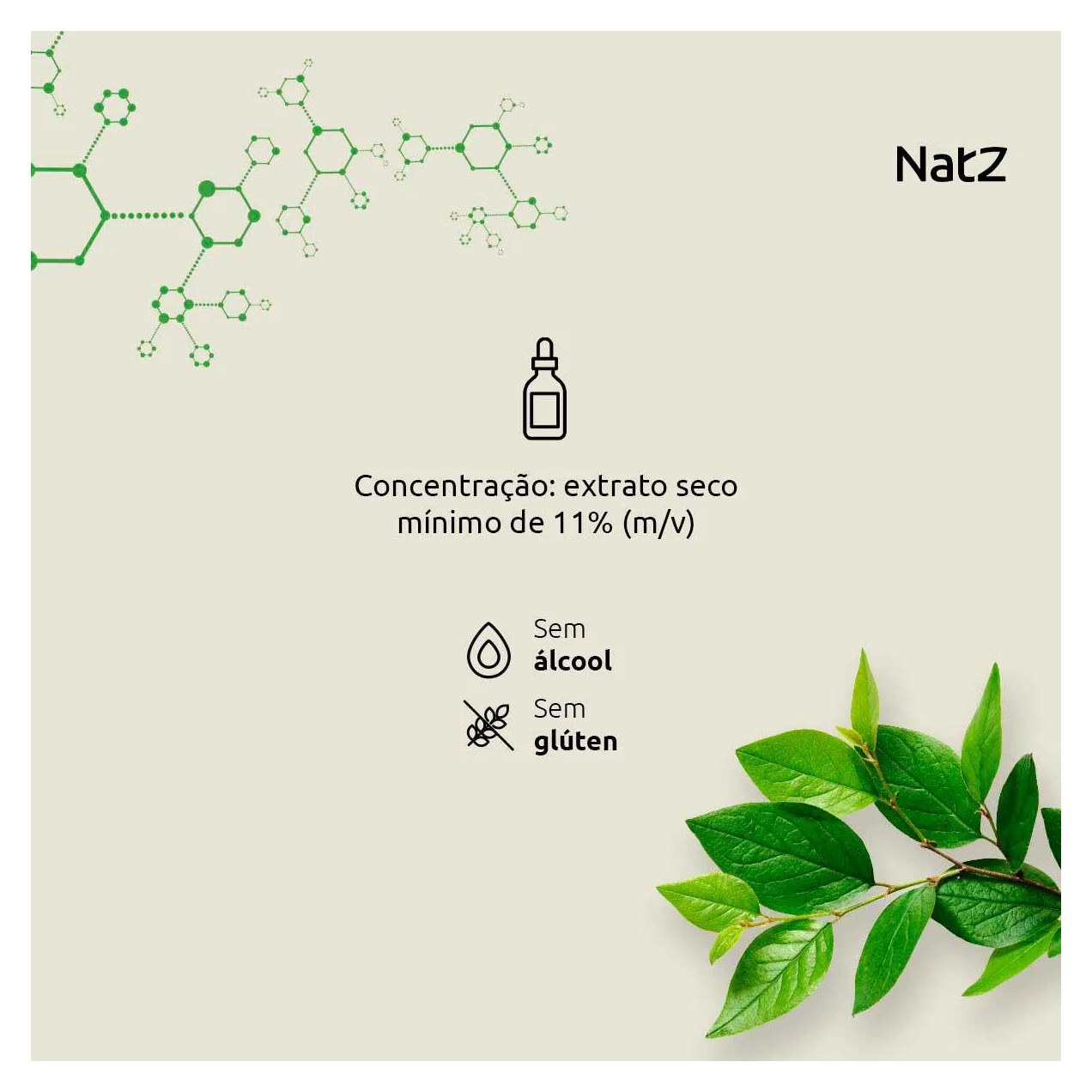 Extrato Aquoso de Própolis Verde Natz Sem Álcool 30ml