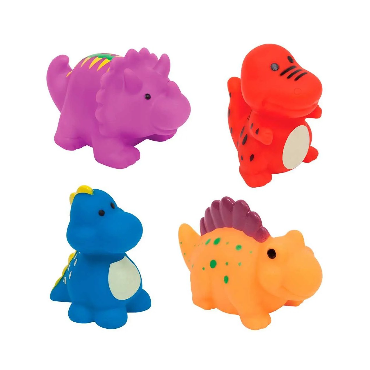 Kit Bichinhos de Borracha para Banho Buba Baby Dinos com 1 unidade