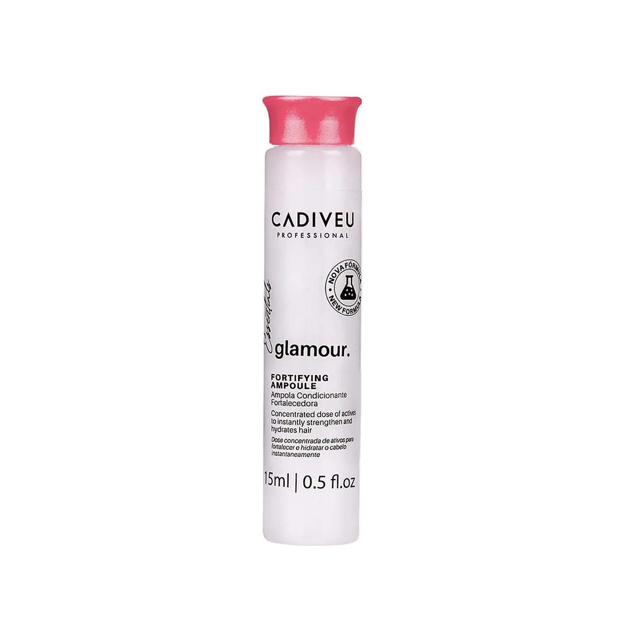 Ampola Capilar Fortalecedora Glamour Cadiveu Professional 15ml