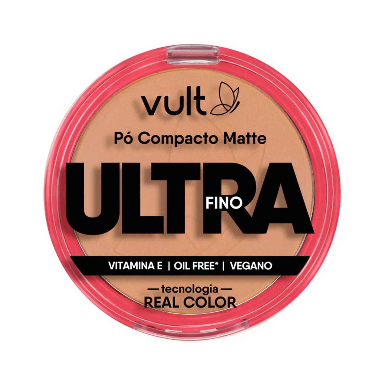 Pó Compacto Matte Ultrafino Vult 6g - V450