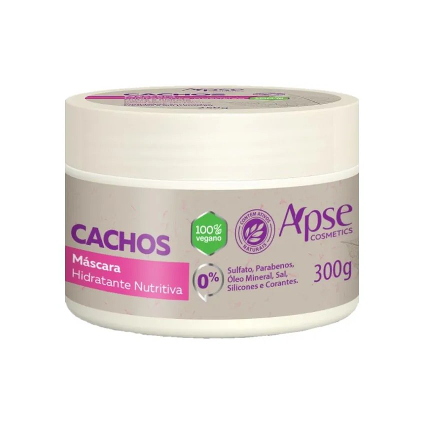 Máscara Hidratante Cachos 300g - (apse)