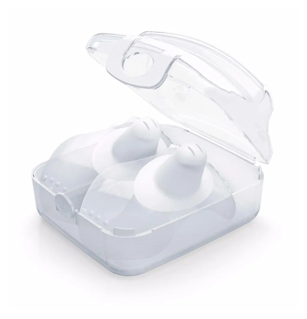 Protetores de Seios de Silicone Chicco Tamanho P-m