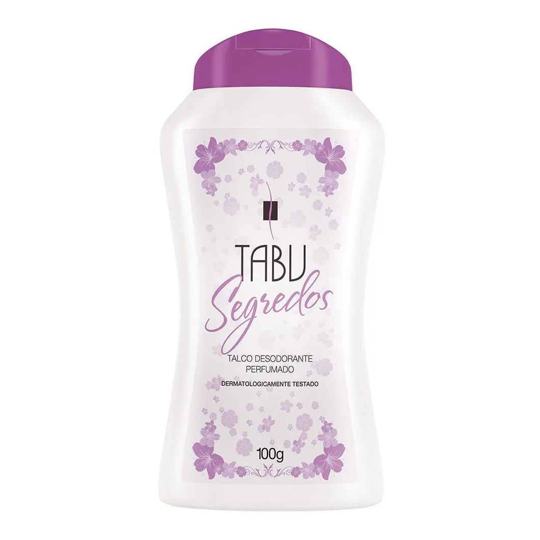 Talco Tabu Segredos 100g