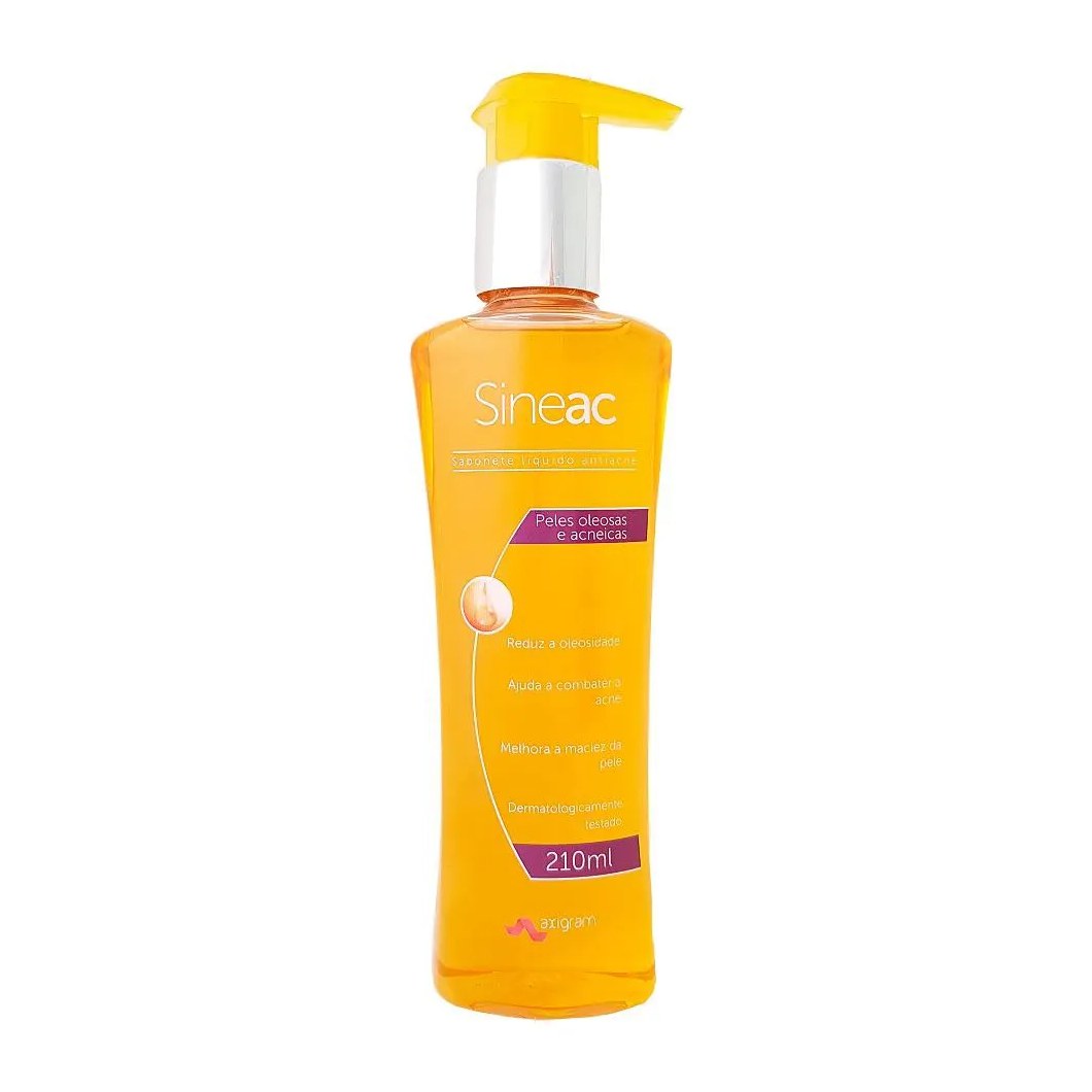 AXIGRAM SINEAC SABONETE LíQUIDO ANTIACNE 210ML