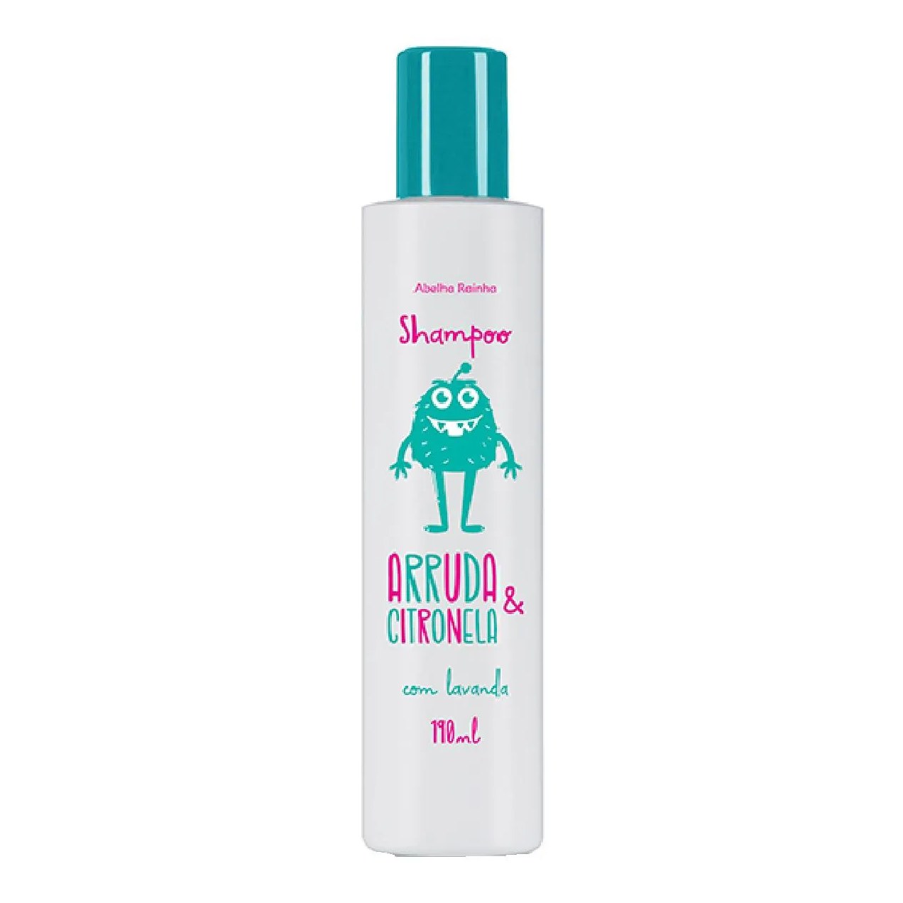 Shampoo arruda, citronela e lavanda abelha rainha 190ml