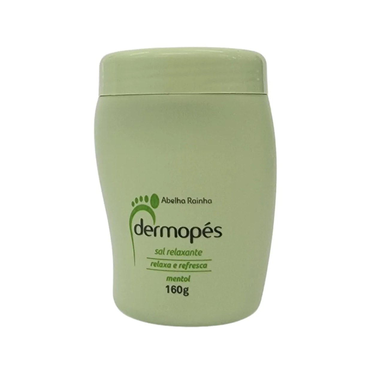Sal Relaxante com Mentol para os Pés Relaxa e Refresca Dermopés Abelha Rainha 160g