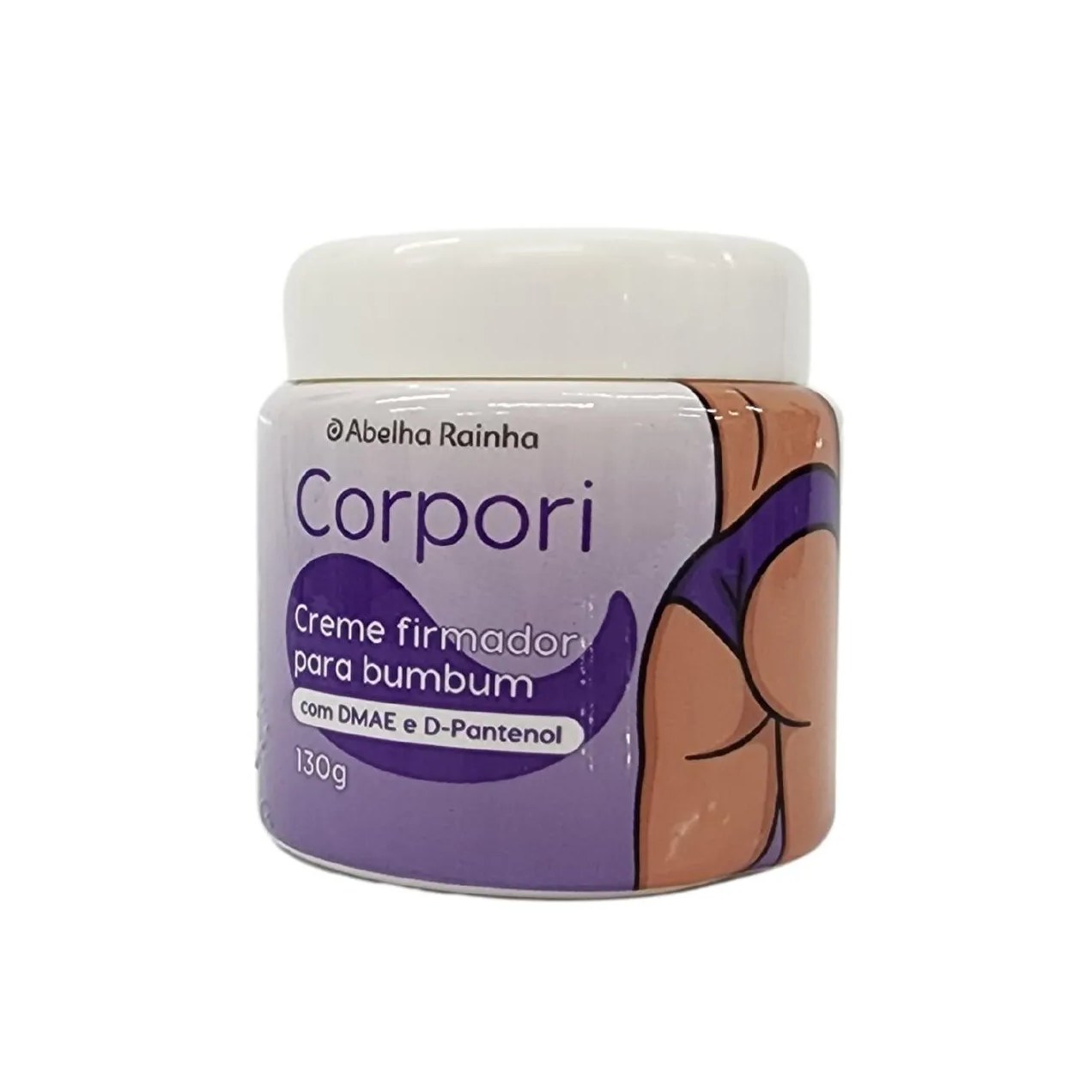 Creme firmador para bumbum com dmae e d-pantenol corpori abelha rainha 130g