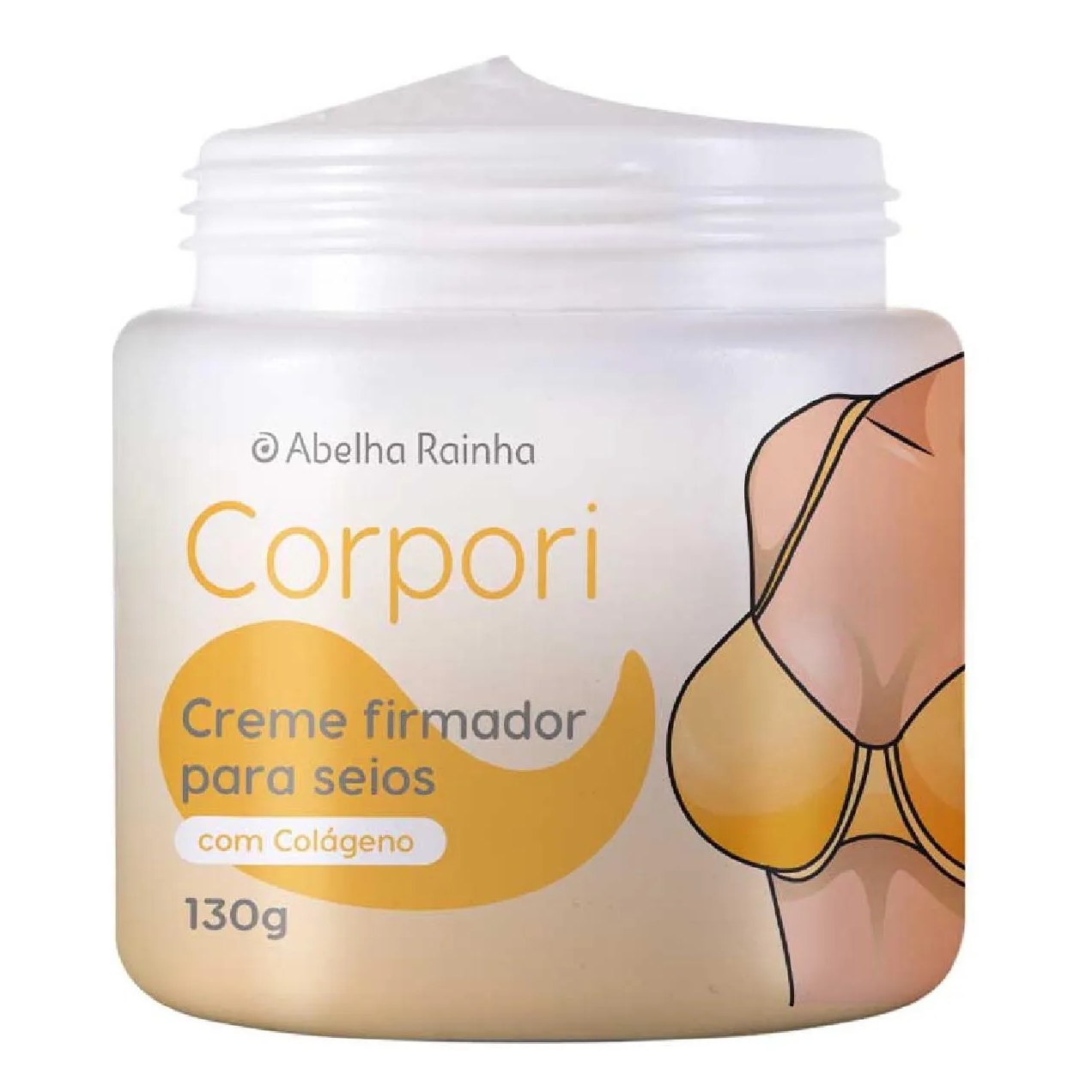 Creme Firmador para Seios com Colágeno Corpori Abelha Rainha 130g