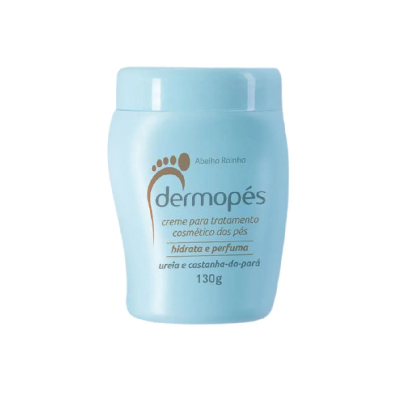 Creme para Pés com Ureia e Castanha do Pará Dermopés Abelha Rainha 130g