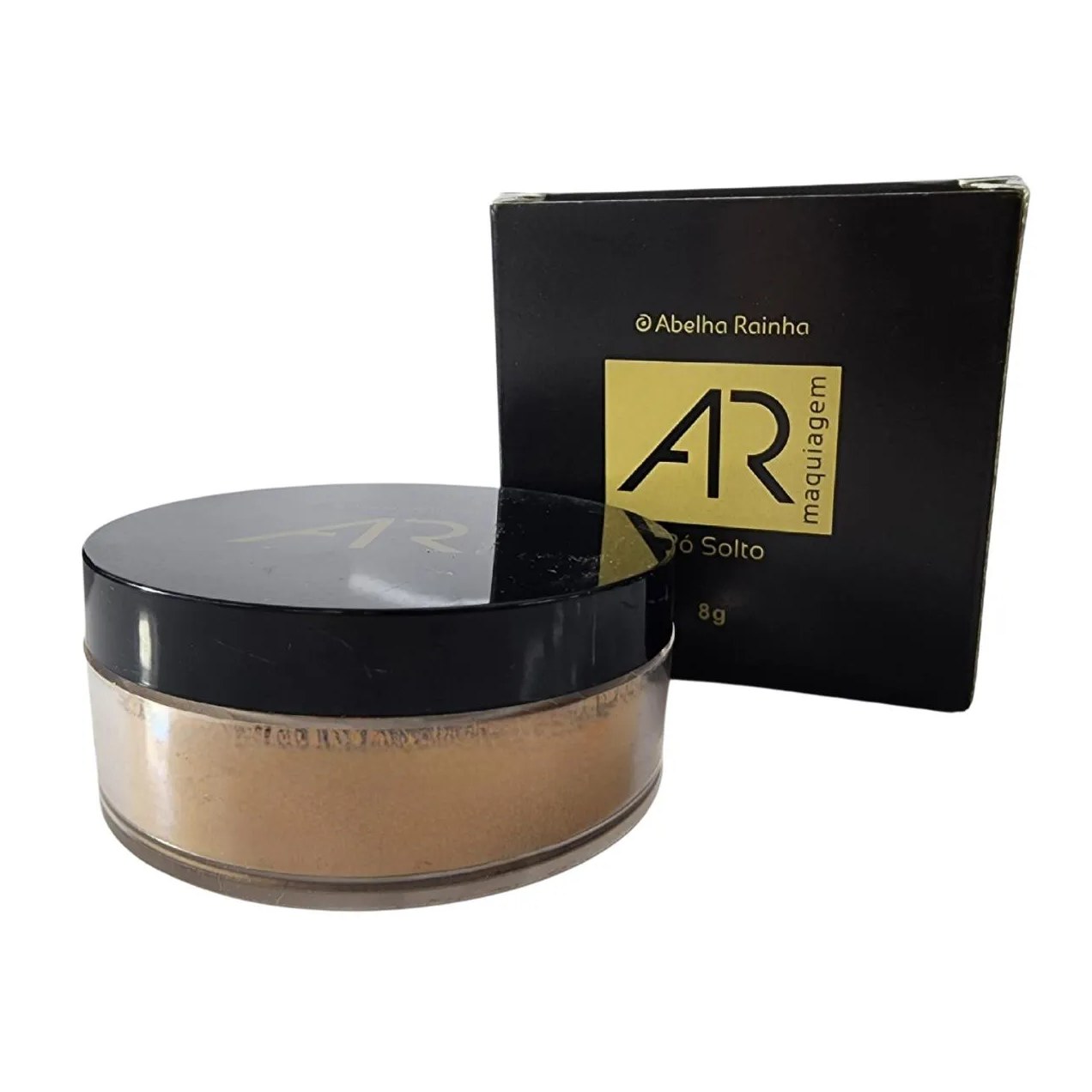 Pó Facial Solto Porcelana 05 Fps 15 Ar Maquiagem Abelha Rainha 8g