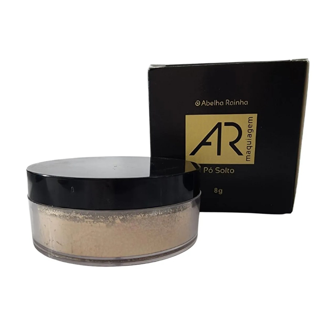 Pó Facial Solto Porcelana 01 Fps 15 Ar Maquiagem Abelha Rainha 8g