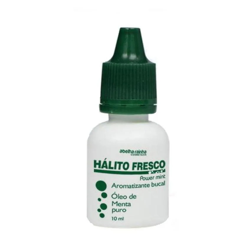 Aromatizante Bucal Power Mint Hálito Fresco Abelha Rainha 10ml