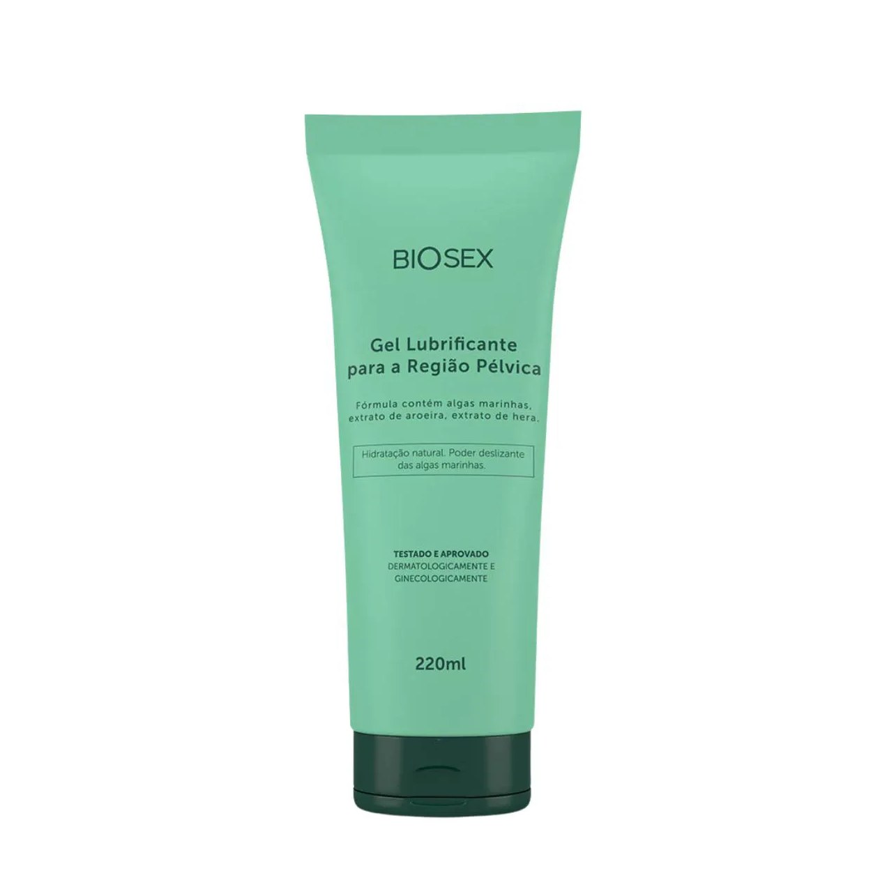 Gel Lubrificante com Hidratação Natural Pra Região Pélvica Biosex 220ml