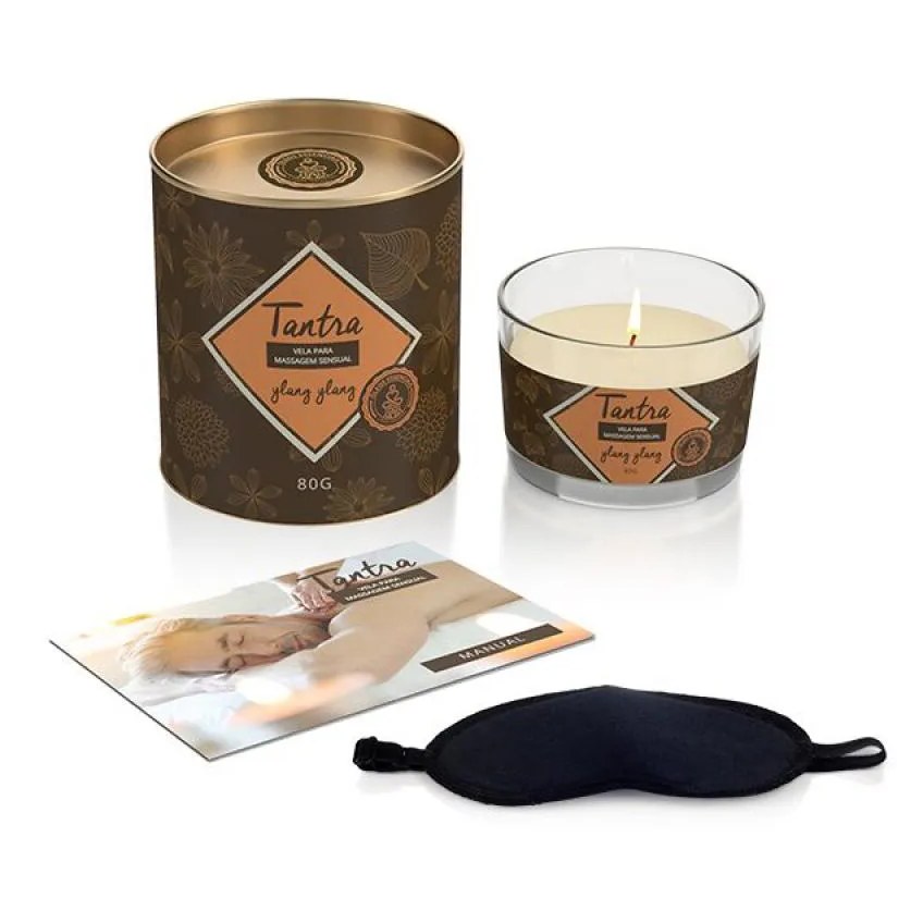 Vela para Massagem Tantra Ylang Ylang - 80g