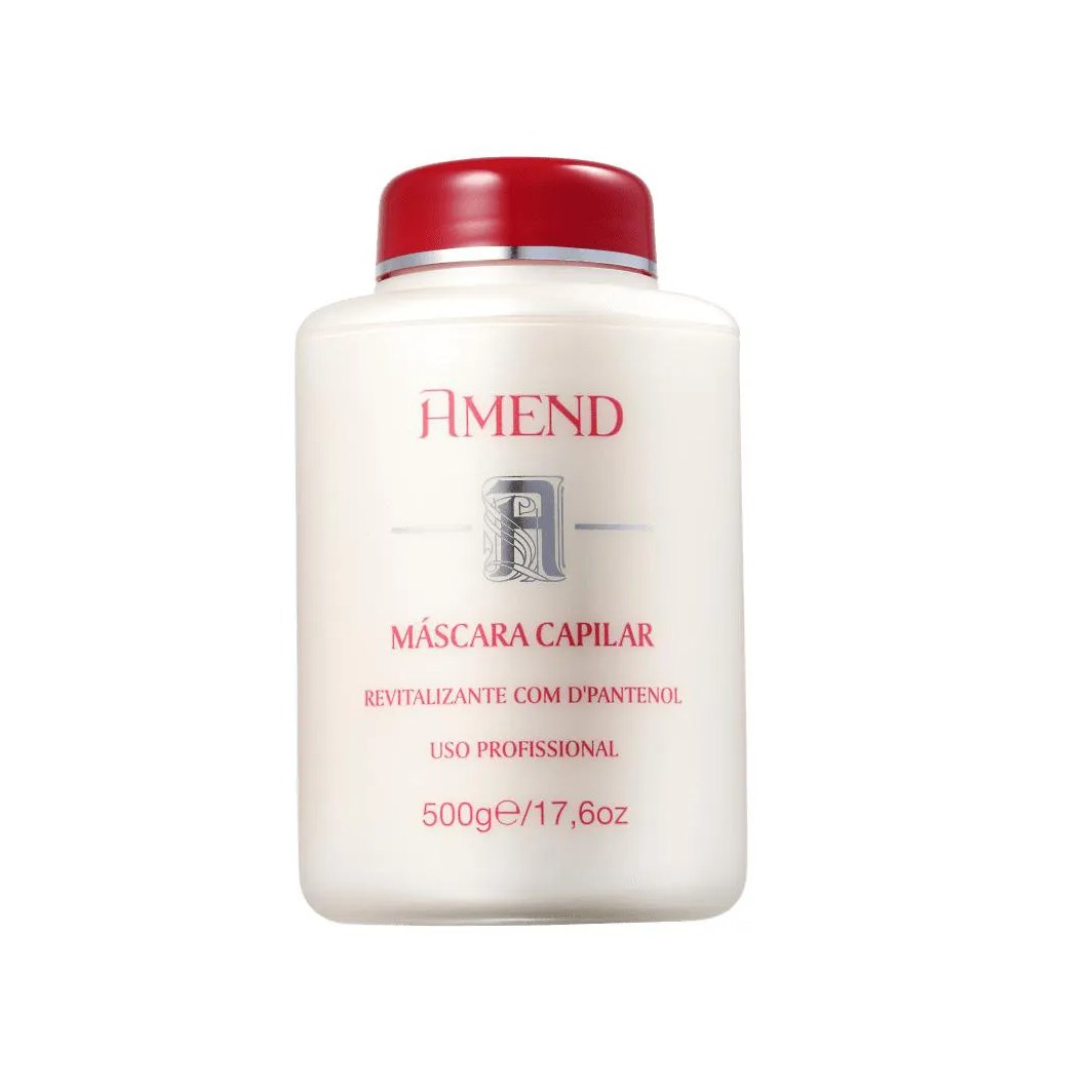 Amend Revitalizante com Dpantenol Máscara Capilar 500g