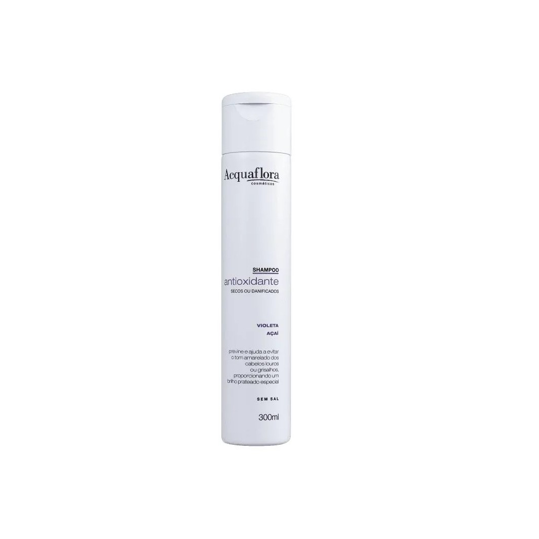Shampoo Acquaflora Antioxidante Purificante Desamarelador 300ml
