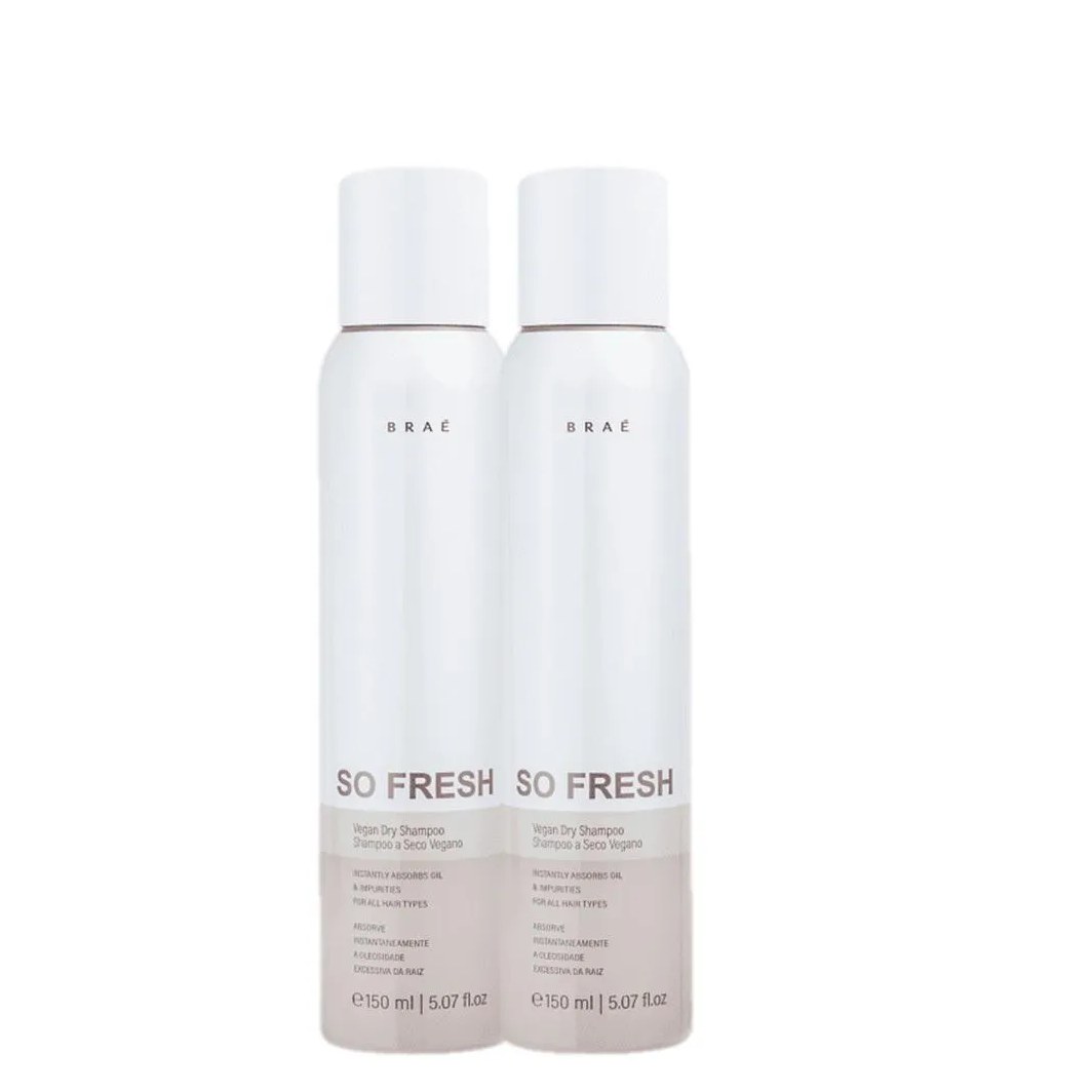 Kit Braé So Fresh - Shampoo a Seco 150ml (2 Unidades)