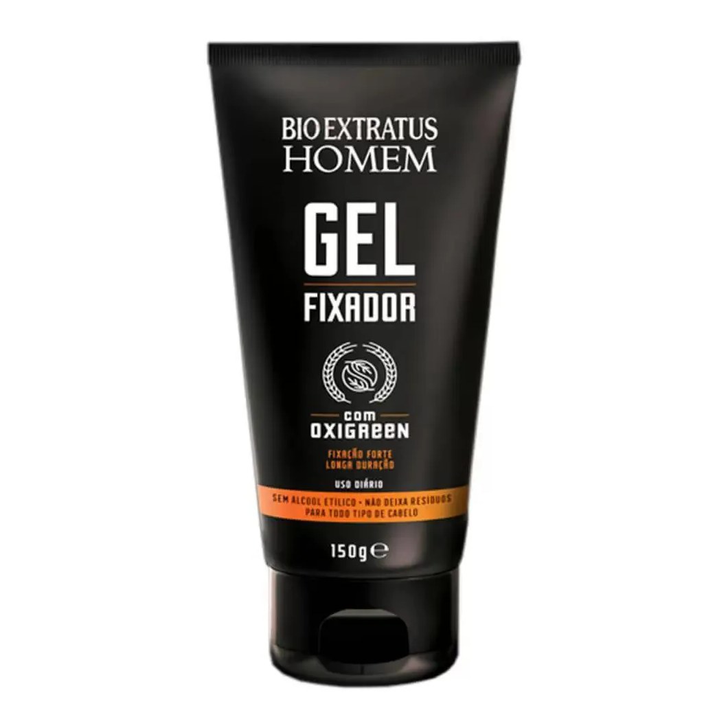 Bio Extratus Homem Cabelo e Barba - Gel Fixador Forte 150g