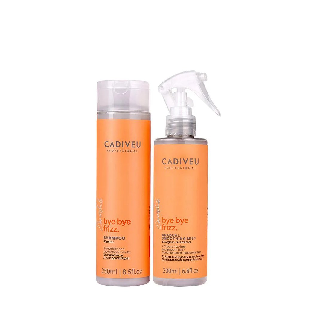 Kit Cadiveu Professional Bye Bye Frizz Shampoo e Selagem Gradativa (2 Produtos)