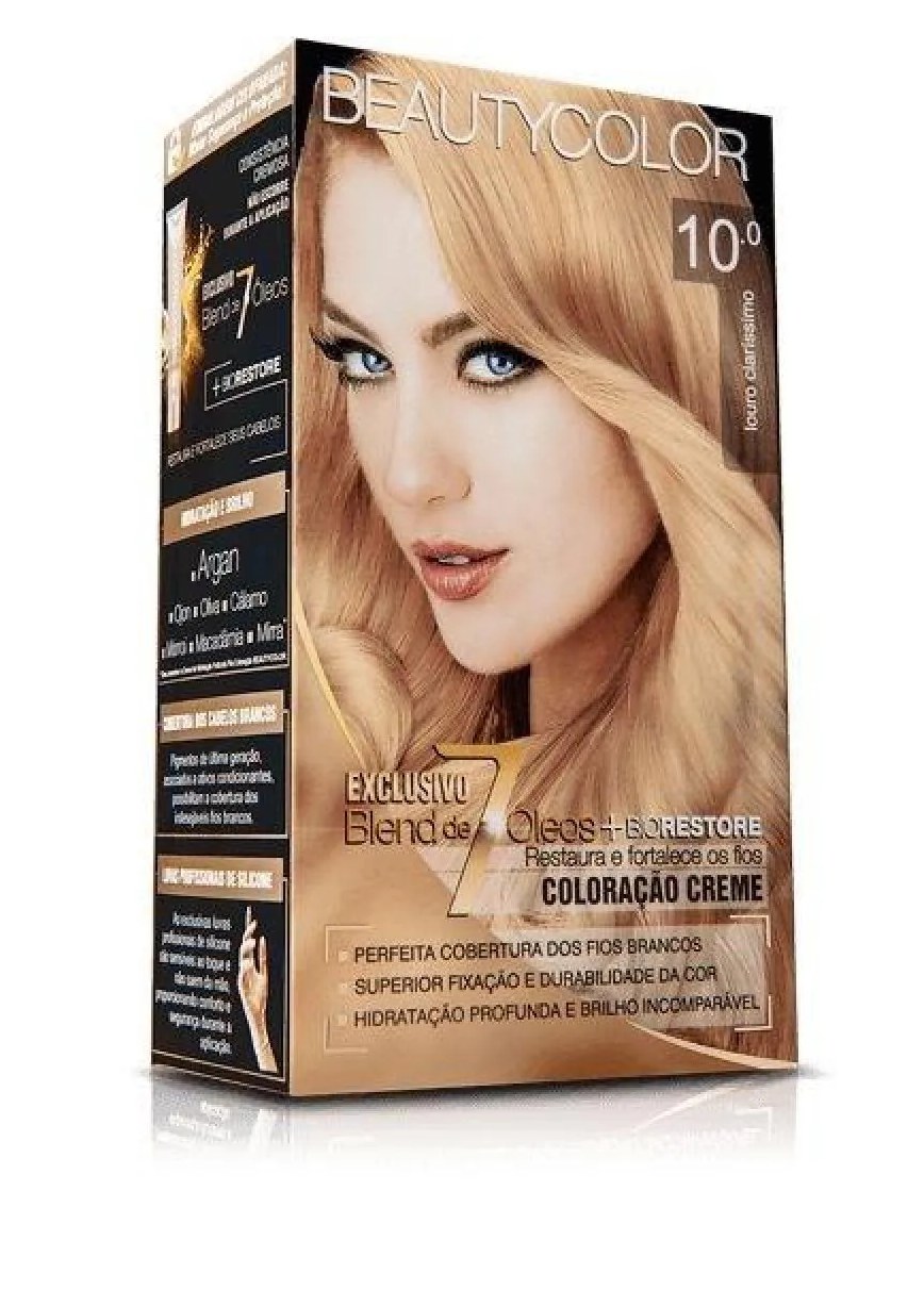 Tintura Beauty Color 10.0 Louro Clarissimo