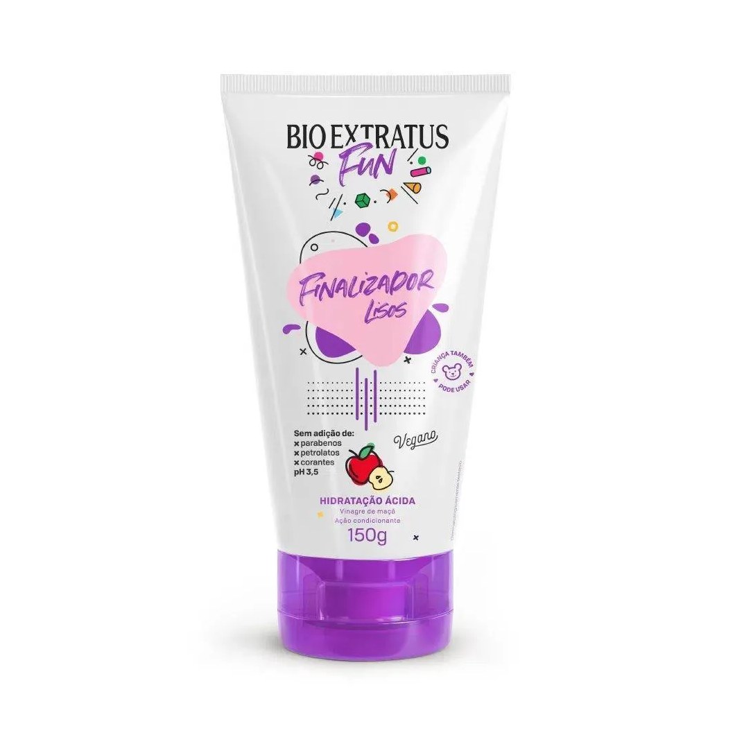 Finalizador Bio Extratus Fun Lisos Hidratacao Acida 150g