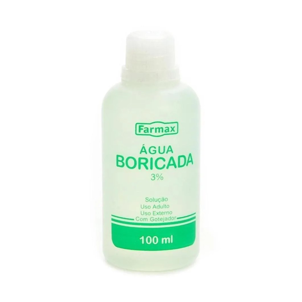 Agua Boricada Farmax 100ml