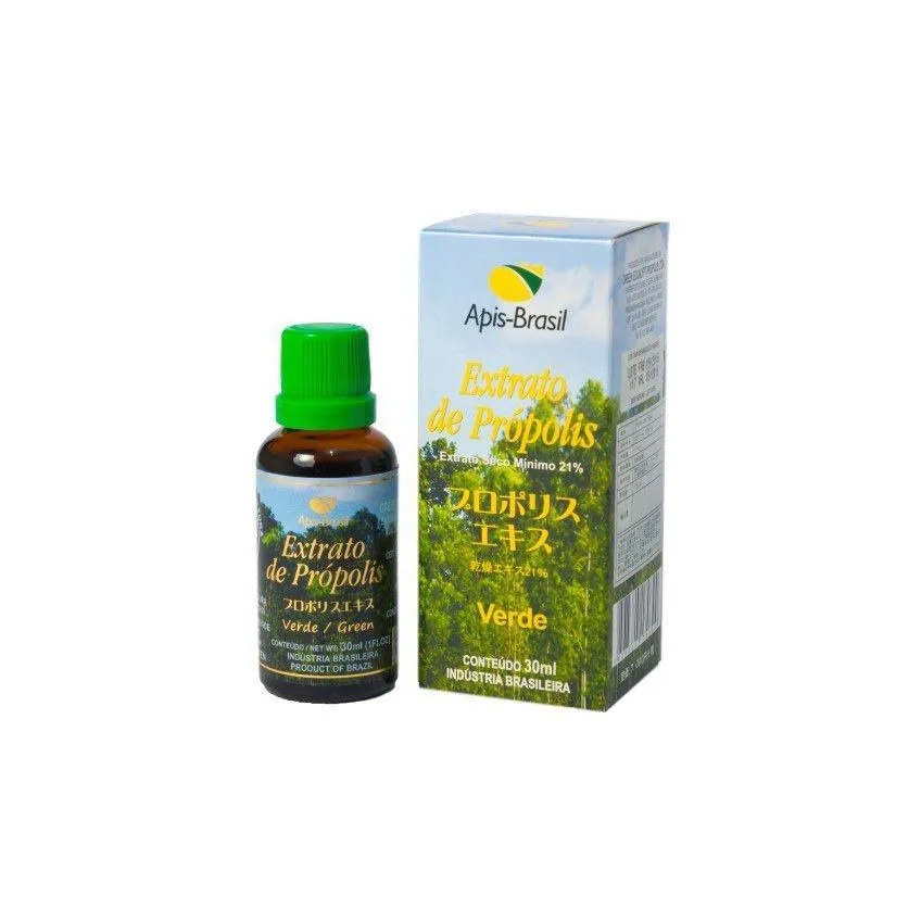 Extrato de Propolis Verde 21 30ml - Apis Brasil
