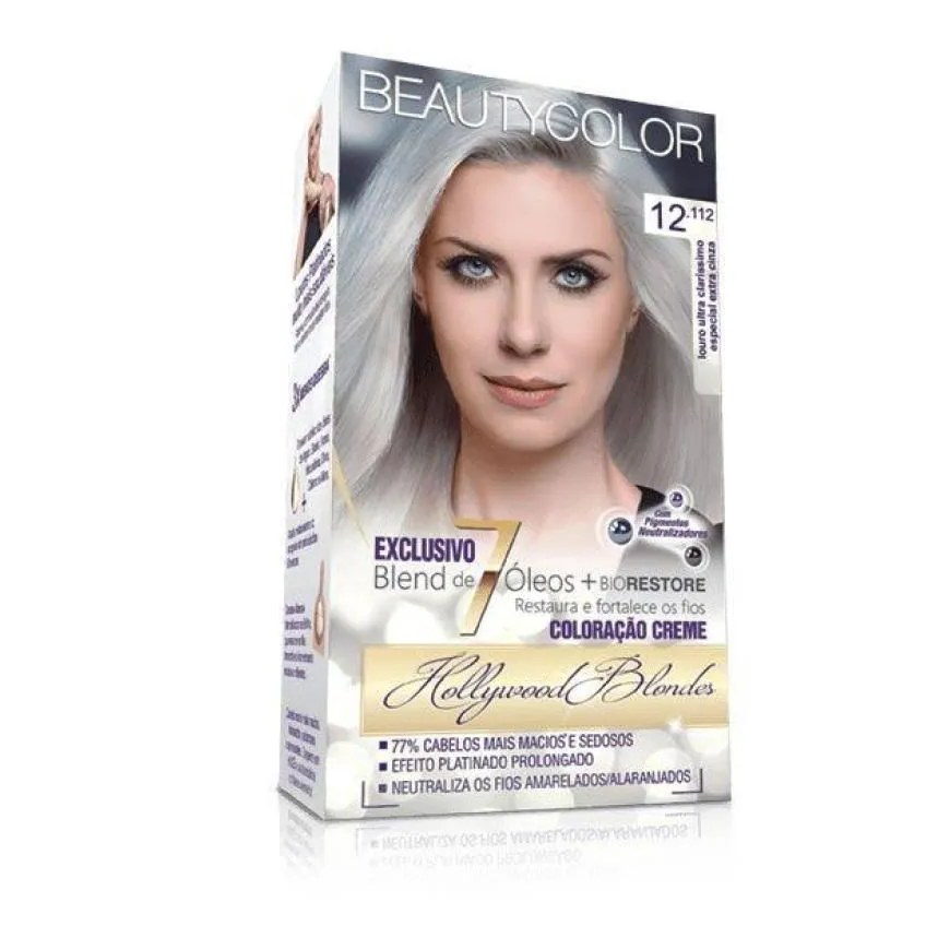 Tintura Beauty Color 12.112 Louro Ultra Clarissimo