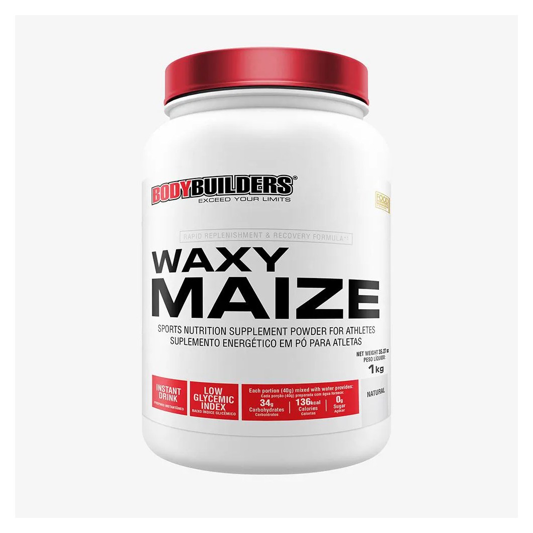 Suplemento Waxy Maize Bodybuilders 1kg