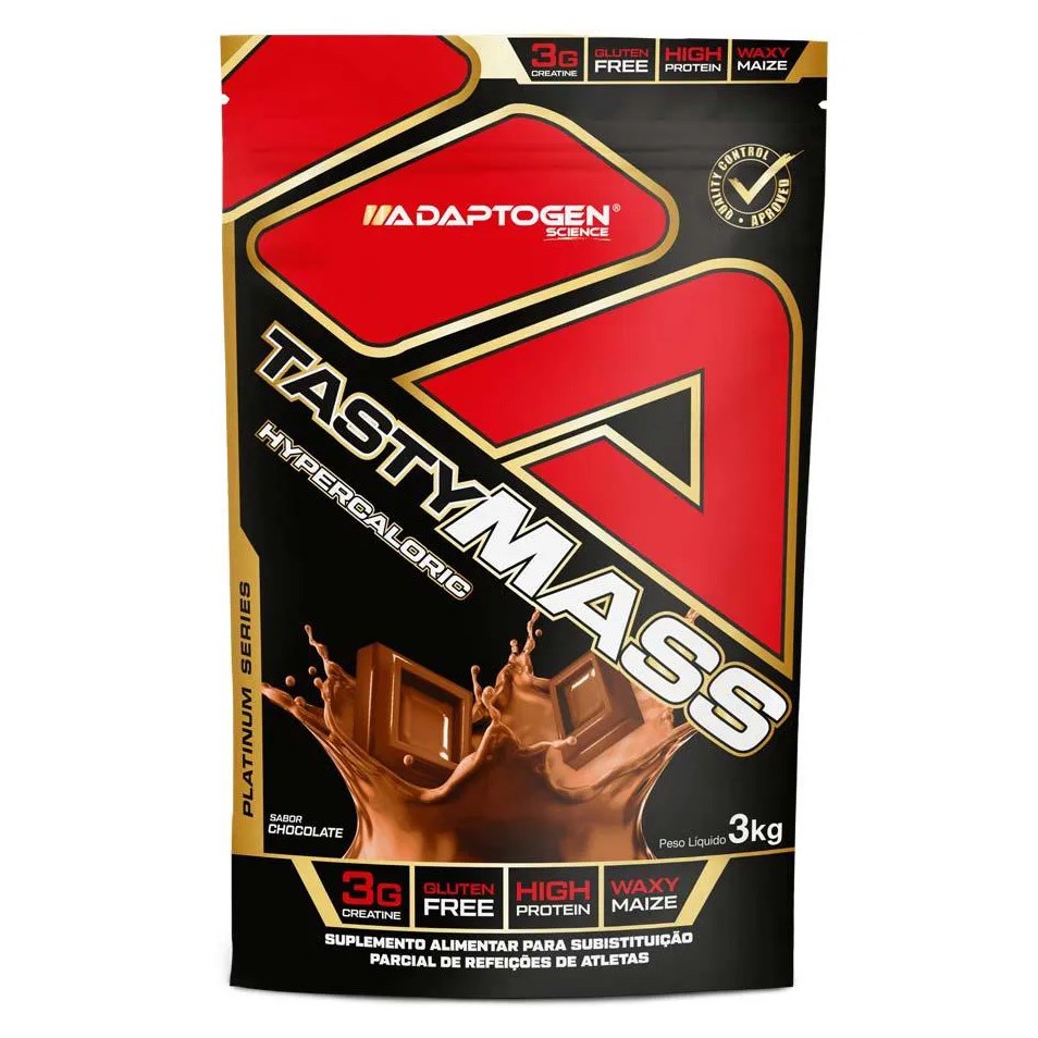 Hipercalórico Adaptogen Science Tasty Mass Platinum Series Chocolate 3kg