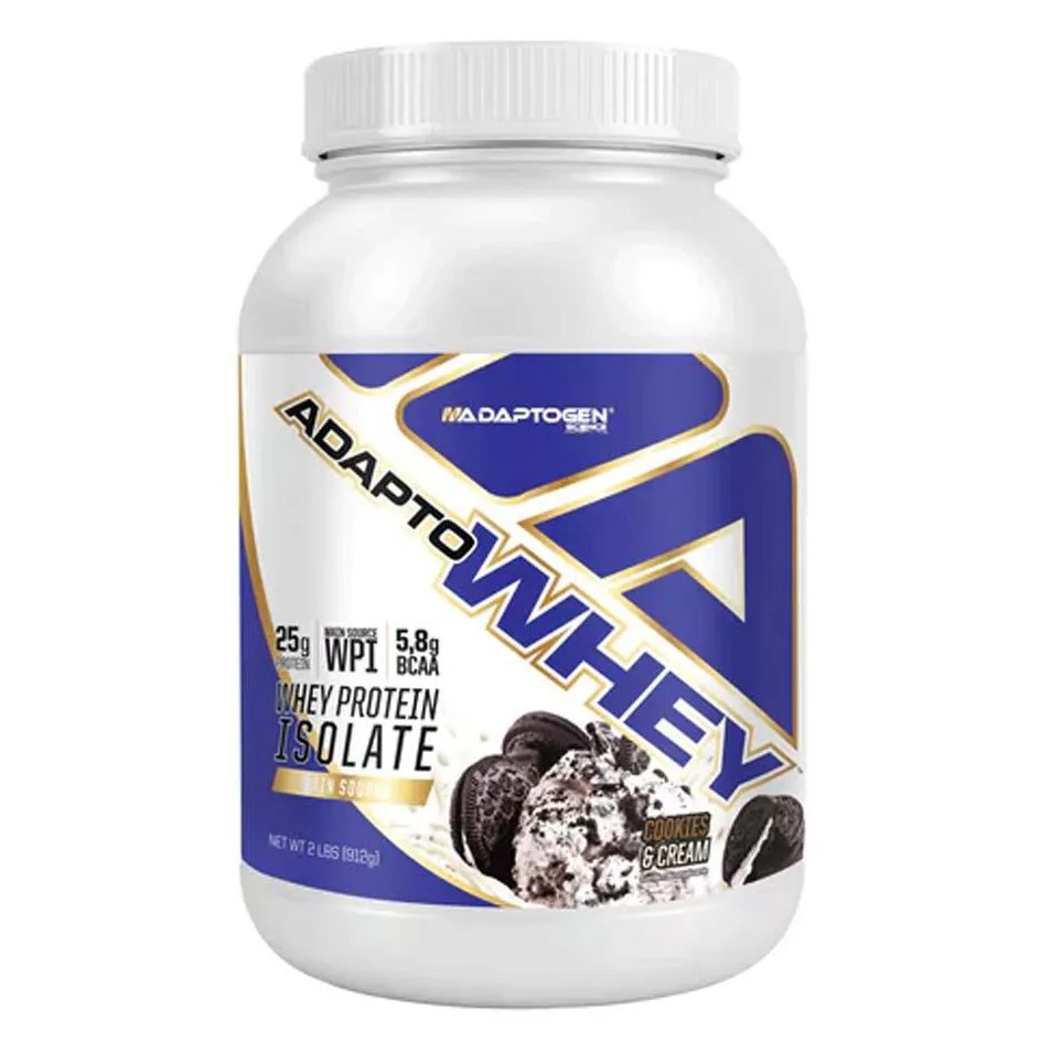Adaptogen Whey Isolado Whey Protein Isolate 900g Cookies