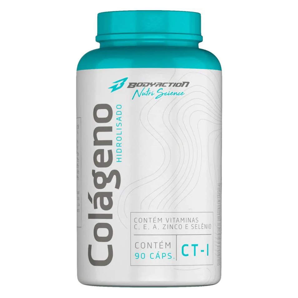 Colágeno Hidrolisado Clinical Skin -90 cápsulas - Body Action