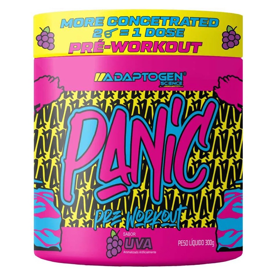 Panic Pré-treino - 300g Uva