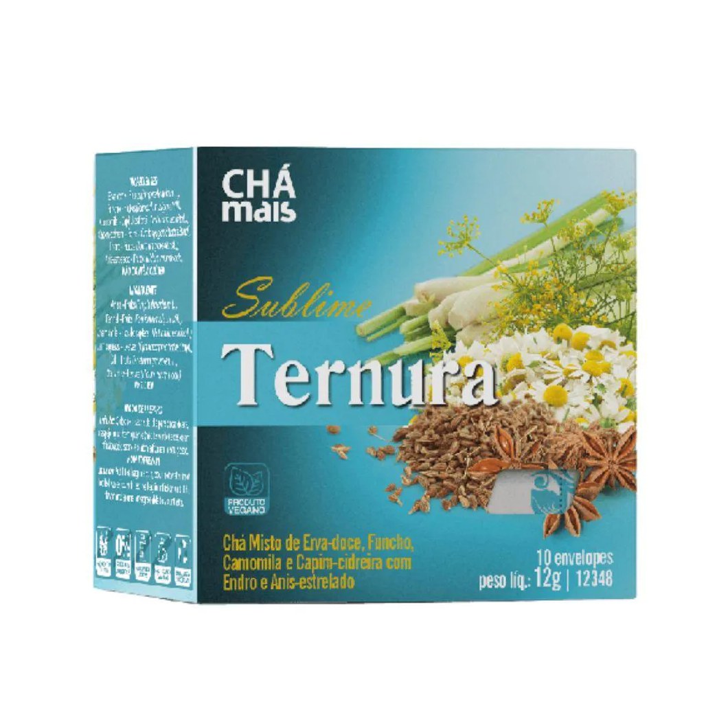 Chá Misto Sublime Ternura 10 Sachês - Chá Mais