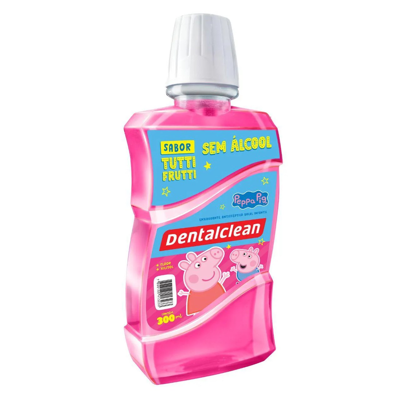 Enxaguante Bucal Infantil Peppa Pig - 300 Ml - Dentalclean