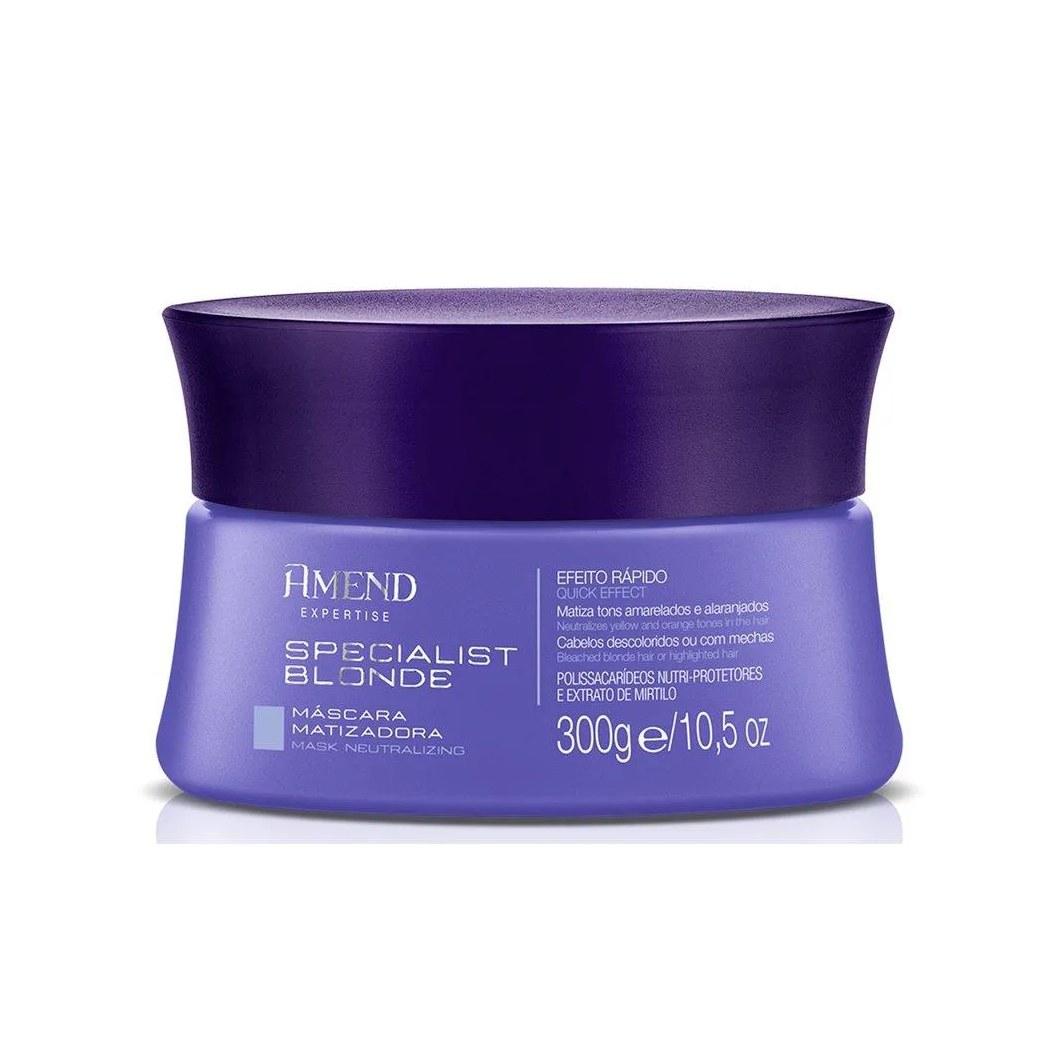 Máscara Amend Speciali Blond Matizador - 300G