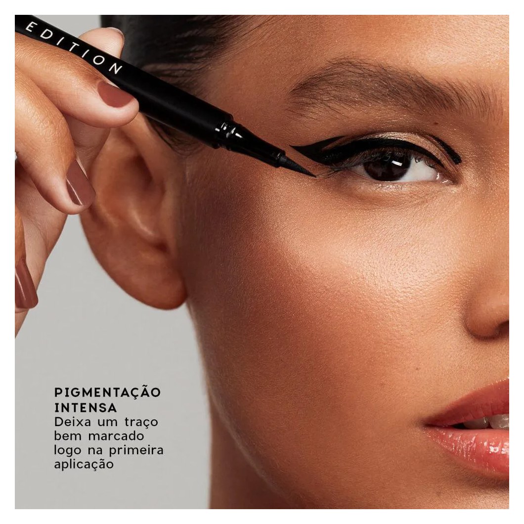 Caneta Delineadora Preta - Line My Eyes Océane Edition 1.2ml
