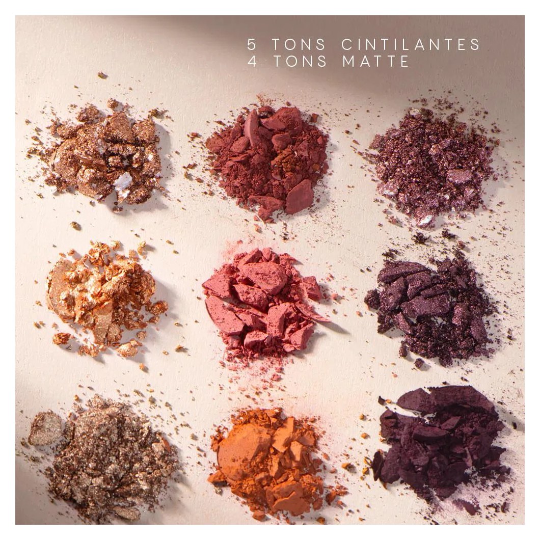 Paleta de Sombras Nádia Tambasco By Océane - To Go My Glam 7.2g