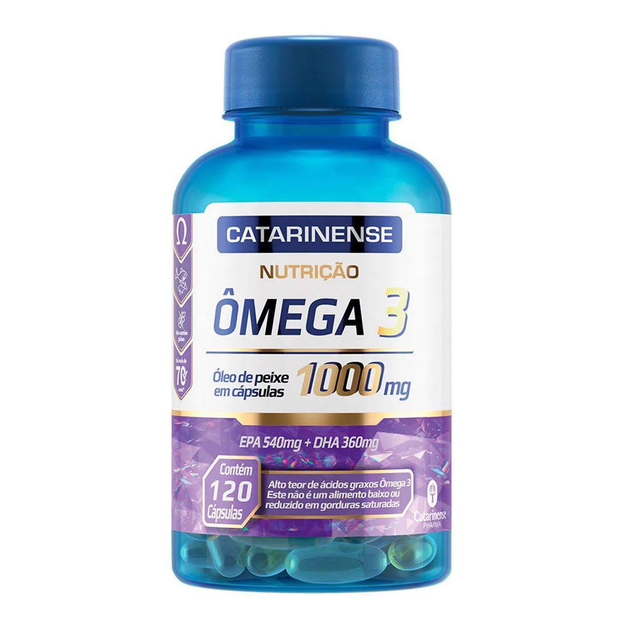 Ômega3-120Cápsulas-Catarinensenutrição