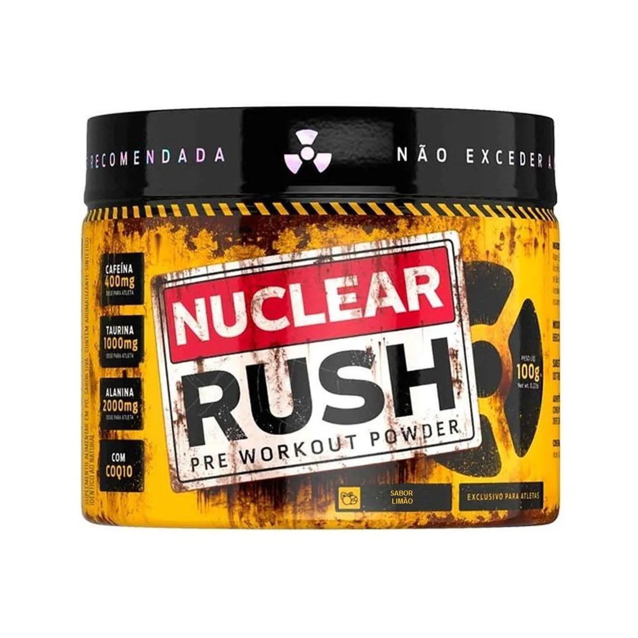Pré-Treino Body Action Nuclear Rush Limão 100g