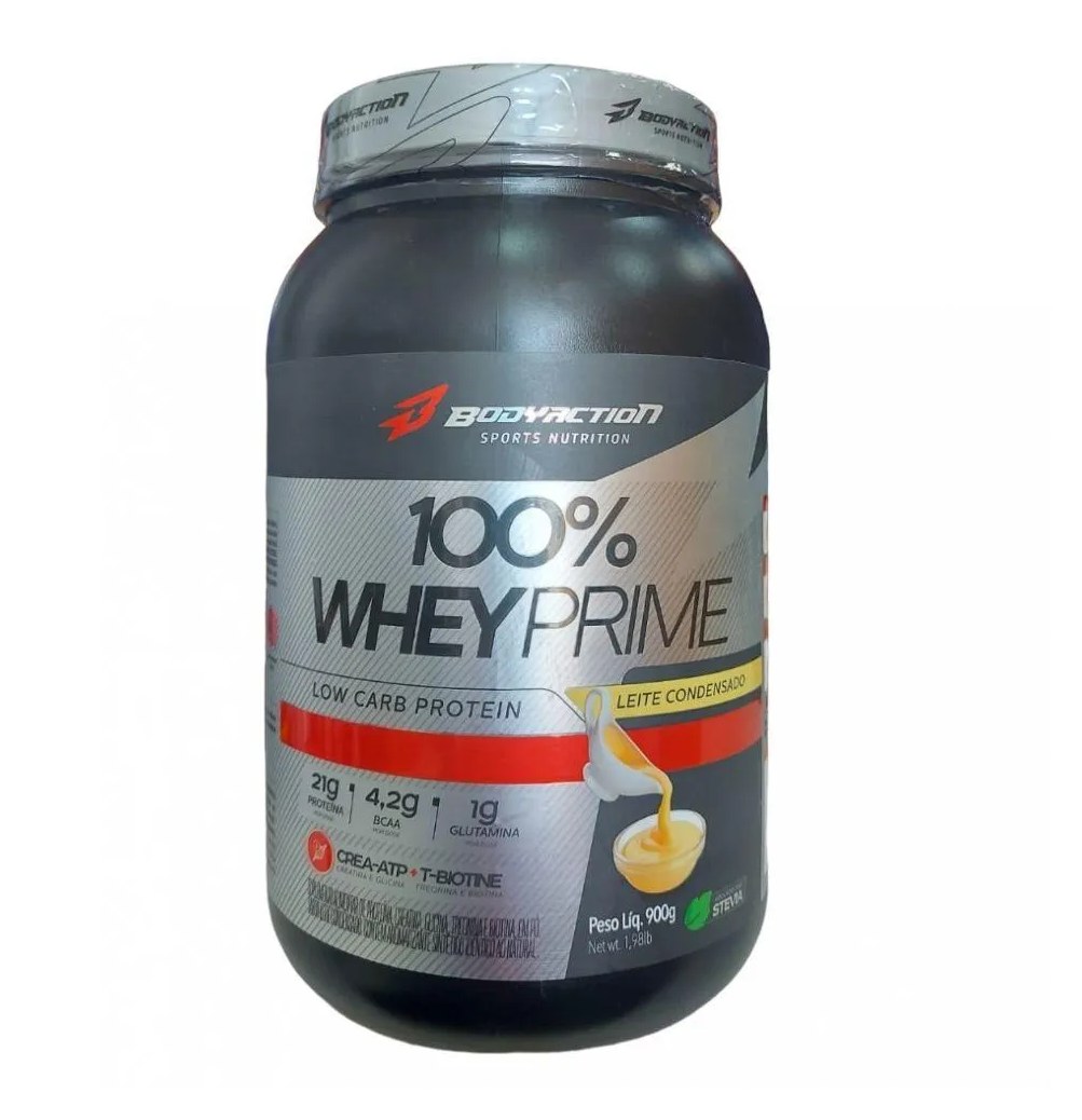 100% Whey Prime (900g) - Sabor: Leite Condensado
