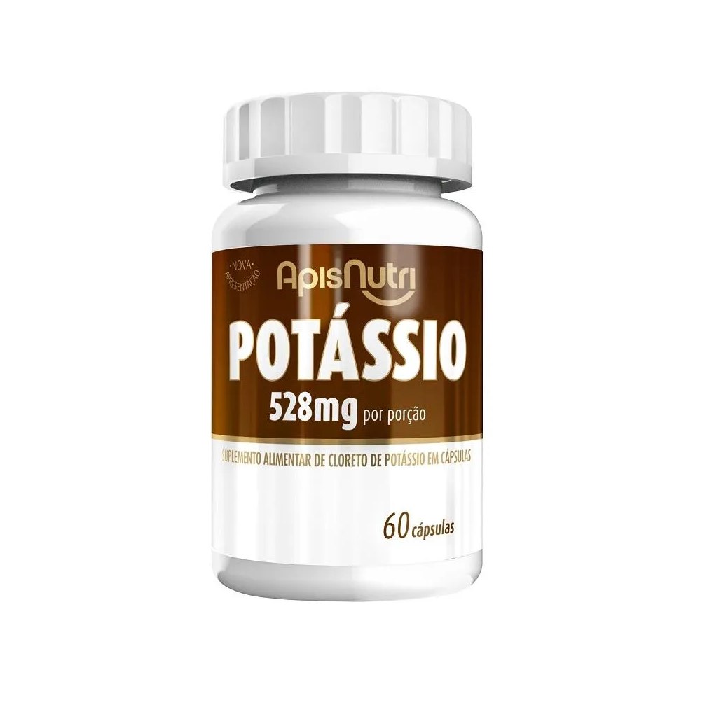 Potássio 528mg (60 Cápsulas) - Padrão: Único