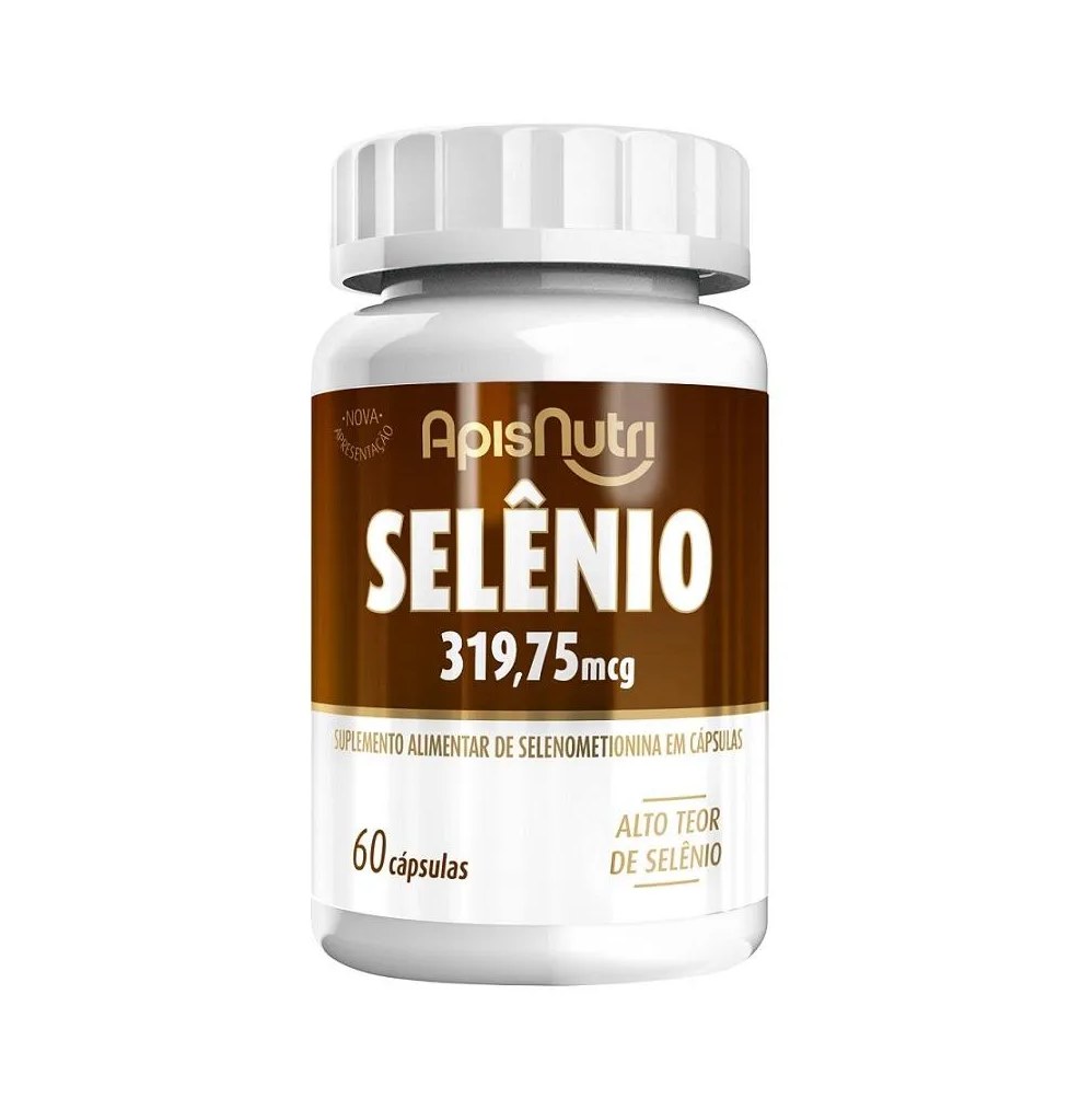 Selênio 319,75mg (60 Cápsulas) - Padrão: Único